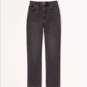Abercrombie 90s Straight Ultra High Rise Jeans